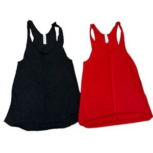 American Apparel Bundle of 2 tank tops | small